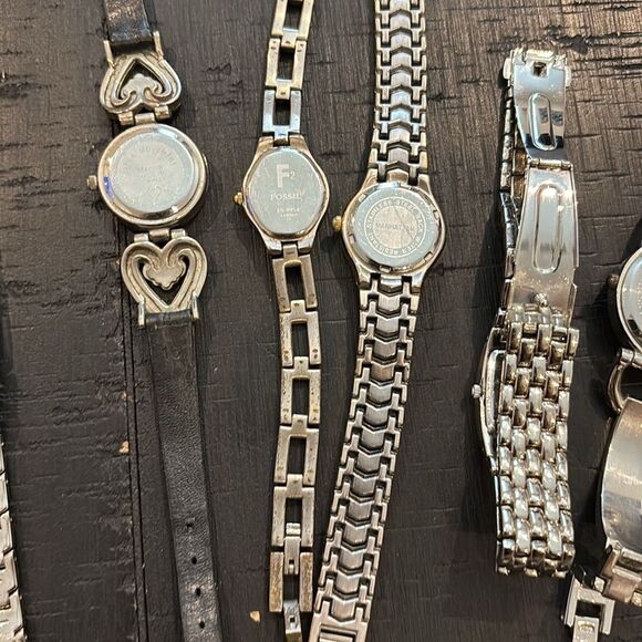 Bundle of 7 Elegant Silver and Gold Watch Collection Watches Need Battery​​​ main image 7